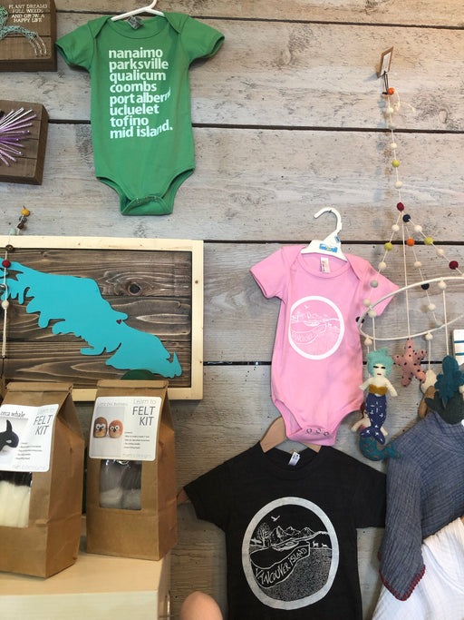 Vancouver Island Guitar Baby Onesie