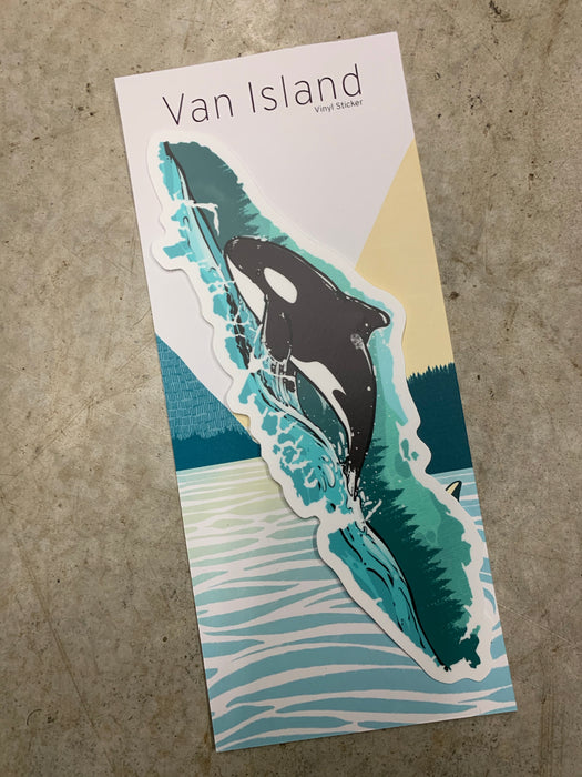 Large Vancouver Island Decals