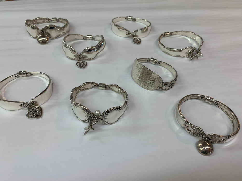 Silver Spoon Bracelets
