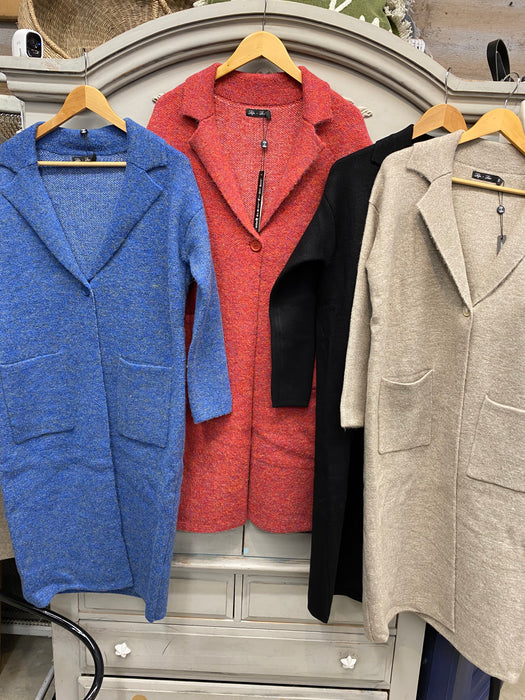 Jimmi Long Coat coatigan