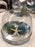 Tin Glass Cloche nested