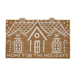 Gingerbread House Doormat