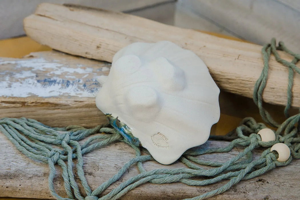 Bear Claw Shell Dip Bowl - Sand
